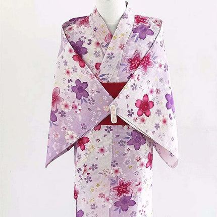 Elegant Japanese Women's Floral Kimono - Très Elite