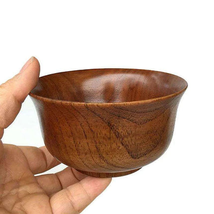 Elegant Japanese Wooden Bowls: Elevate Your Dining Experience with Nature's Beauty - Très Elite