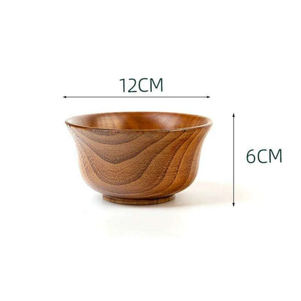 Elegant Japanese Wooden Bowls: Elevate Your Dining Experience with Nature's Beauty - Très Elite