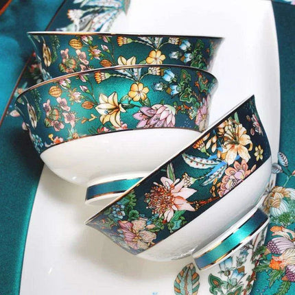Elegant Jingdezhen Bone China Dining Set - Très Elite