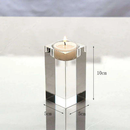 Elegant K9 Crystal Tealight Holders – Enhance Your Home Decor and Special Occasions.