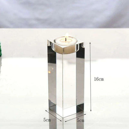 Elegant K9 Crystal Tealight Holders – Enhance Your Home Decor and Special Occasions.