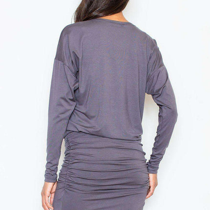 Elegant Kimono Sleeve Dress for Women: Effortless Daytime Glamour - Très Elite