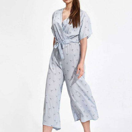 Elegant Kimono Sleeve Jumpsuit with Stylish Waist Detail - Très Elite