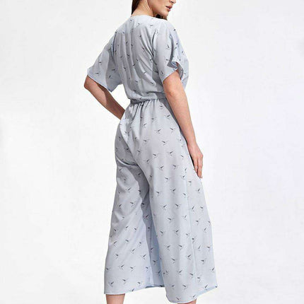 Elegant Kimono Sleeve Jumpsuit with Stylish Waist Detail - Très Elite