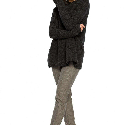 Elegant Kimono Sleeve Knit Sweater - Versatile Jumper BE - Très Elite