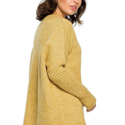 Elegant Kimono Sleeve Knit Sweater - Versatile Jumper BE - Très Elite