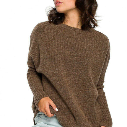 Elegant Kimono Sleeve Knit Sweater - Versatile Jumper BE - Très Elite