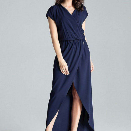 Elegant Kimono Sleeve Maxi Dress - Très Elite