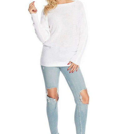 Elegant Kimono-Style Knit Pullover - Très Elite
