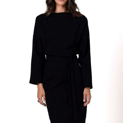 Elegant Kimono Style Midi Dress