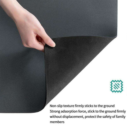 Elegant Kitchen Oasis: Premium Absorbent Dish Drying Mat - Très Elite