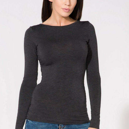 Elegant Knit Blouse with Unique Neckline - Available in All Sizes - Très Elite