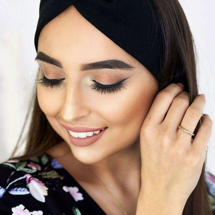 Elegant Knitted Cotton Headband With Stylish Knot For Winter- Très Elite- Très Elite