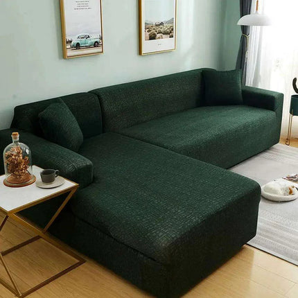 L-Shape Stretch Sofa Slipcover for Ultimate Couch Protection - Très Elite