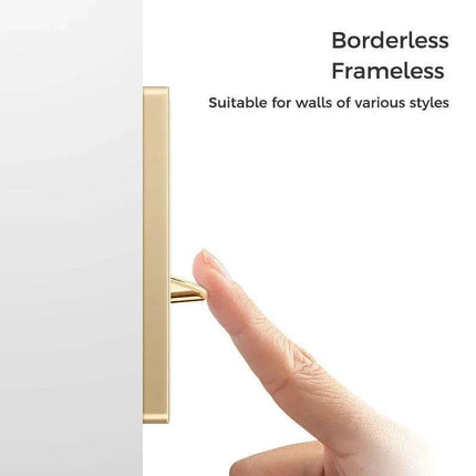 Elegant LED Crystal Glass Light Switch Panel - Versatile Multi-Gang Control System - Très Elite