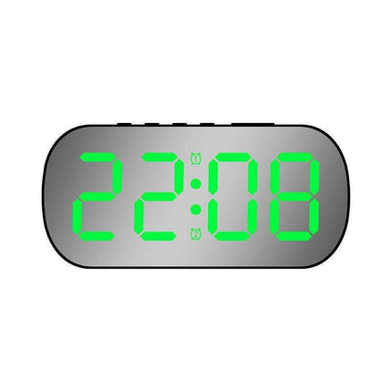 Elegant LED Digital Alarm Clock with Custom Brightness Options and Trendy Color Choices..