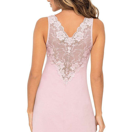 Elegant Lace Bardot Chemise Nightshirt with Intricate Openwork Design - Très Elite