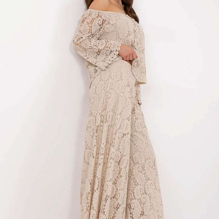 Elegant Lace Palazzo Trousers Model 211435 for Women - Très Elite
