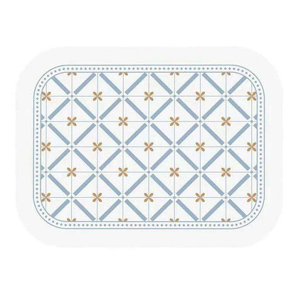 Elegant Leather Dining Table Mat - Premium Protection for Your Tableware..