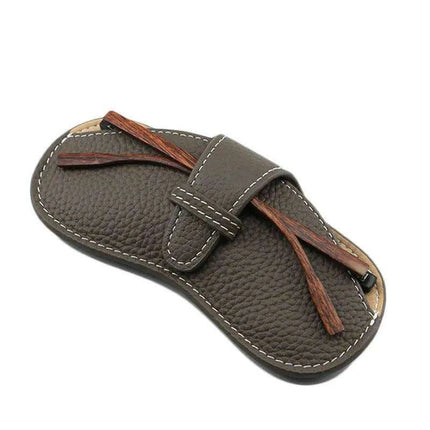 Elegant Leather Eyewear Case for Stylish Protection and Durability - Très Elite