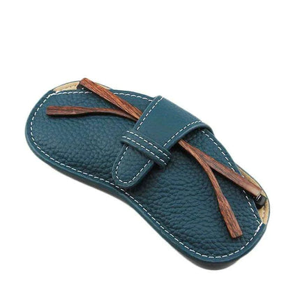 Elegant Leather Eyewear Case for Stylish Protection and Durability - Très Elite