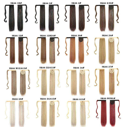 Elegant Length: 22-Inch Synthetic Hair Extensions for Instant Glamour - Très Elite