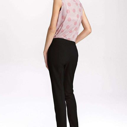 Elegant Light Beige Tailored Trousers For Women By Nife - Très Elite