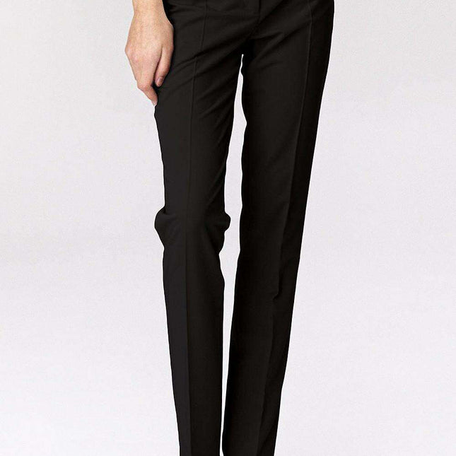 Elegant Light Beige Tailored Trousers For Women By Nife
