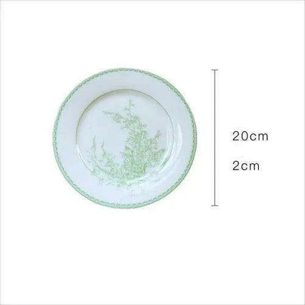 Elegant Lily of the Valley Porcelain Dining Set - Très Elite