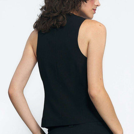 Elegant Lined Gilet Nife Waistcoat For Women Chic Essence