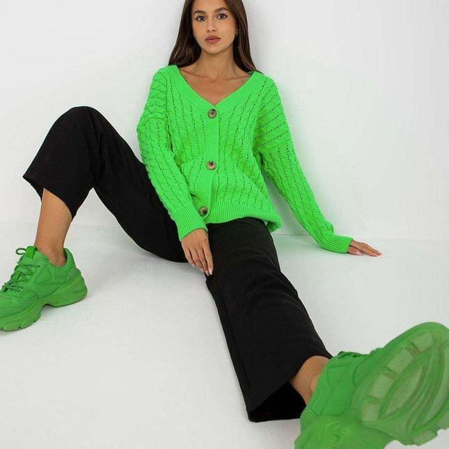 Elegant Long Sleeve Button Up Cardigan For All Occasions