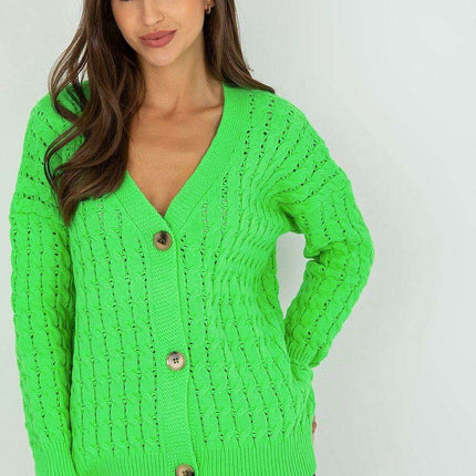 Elegant Long Sleeve Button Up Cardigan For All Occasions - Très Elite