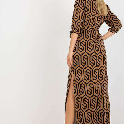 Elegant Long Sleeve Heart-Shaped Neck Dress - Très Elite