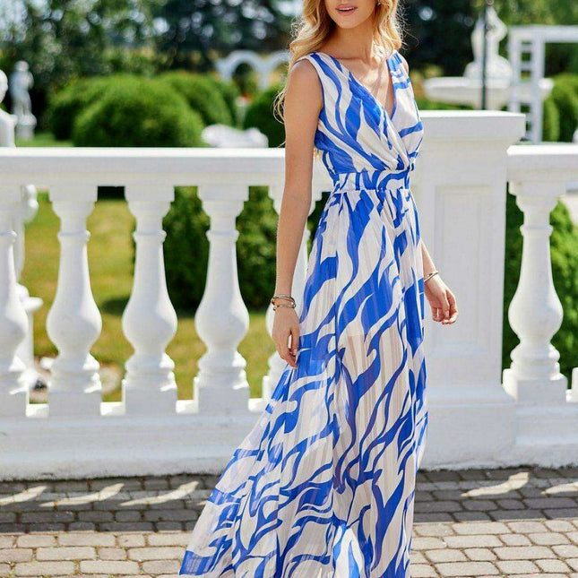 Elegant Lorena Chiffon Maxi Dress