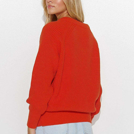Elegant Macadamia Knit Jumper - Très Elite