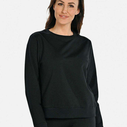 Elegant Maroon Women's Relaxed Fit Pullover Sweatshirt