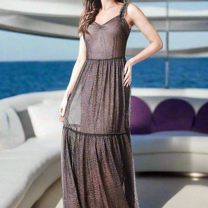 Elegant Marselini Custom Fit Evening Gown - Très Elite