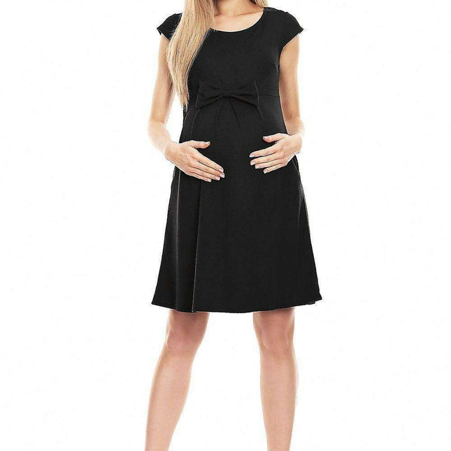 Elegant Maternity Flow Dress - Très Elite