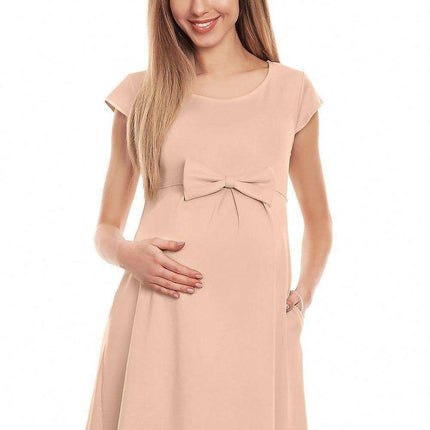 Elegant Maternity Flow Dress - Très Elite