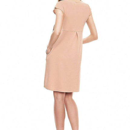 Elegant Maternity Flow Dress - Très Elite