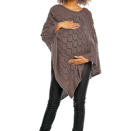 Elegant Maternity Poncho - Versatile Pregnancy Layer - Très Elite