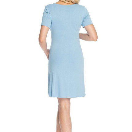 Elegant Maternity Sleepwear with Cute Baby Feet Print - Très Elite