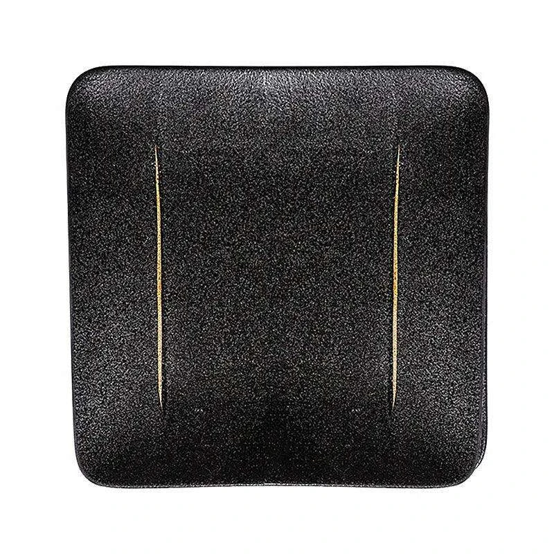 Elegant Matte Black and Gold Ceramic Dinnerware Collection - Essential Set for Upscale Dining Experiences - Très Elite