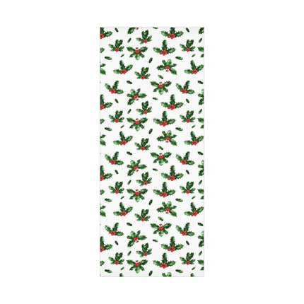 Elegant Matte & Satin Christmas Gift Wrapping Paper Set