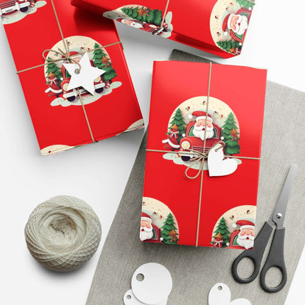 Elegant Matte & Satin Gift Wrap Paper Set - Made in the USA for Luxurious Presentations..