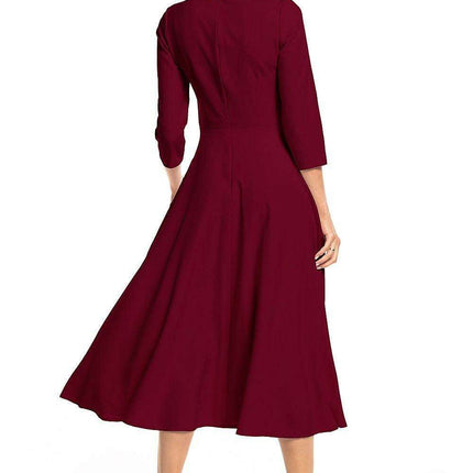 Elegant Maxi Dress with Hidden Zipper - Très Elite