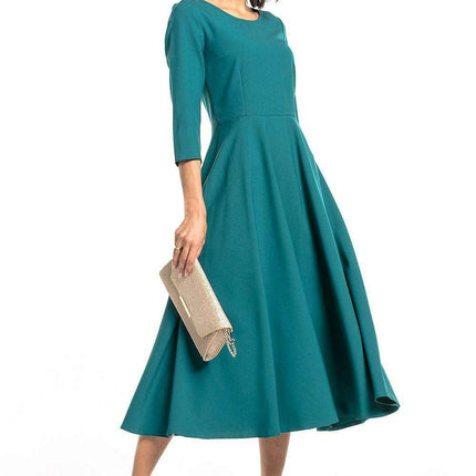 Elegant Maxi Dress with Hidden Zipper - Très Elite