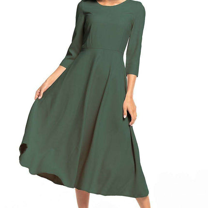 Elegant Maxi Dress with Hidden Zipper - Très Elite