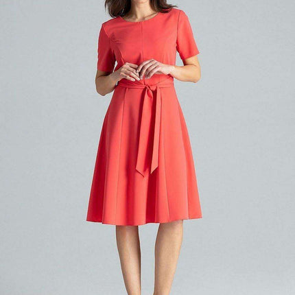 Elegant Midi Dress for Effortless Daytime Style by Lenitif - Très Elite
